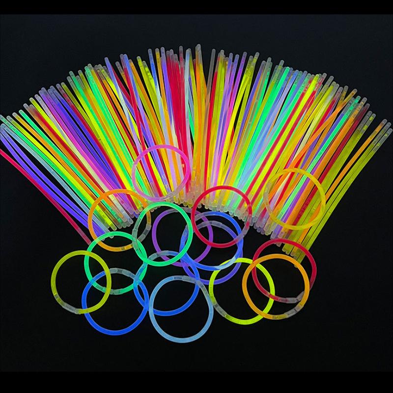 8/16/24/32 ШТ. Светящиеся палочки разных цветов, Party Light, Glow Stick, Фестиваль, Классная комната, DIY Декор, Школьные награды, Подарки ZYF