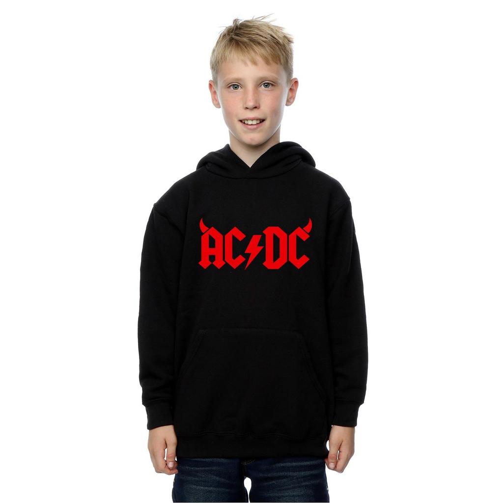 AC/DC Boys Horns Logo Hoodie