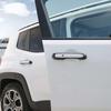 Наклейки на дверные ручки автомобиля, декоративные наклейки для Jeep Renegade 2016 года, внешние аксессуары