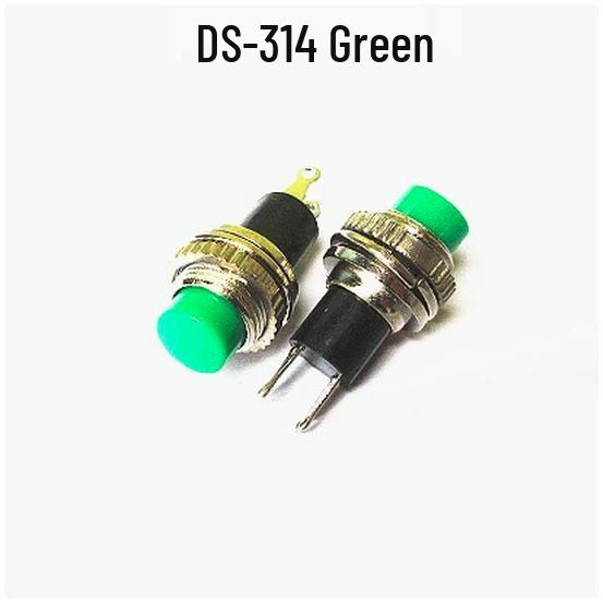 10MM Non-locking Self-reset Doorbell/Horn Button Switch DS-316/314