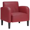 VidaXL Sofa Chair and Armrests Burgundy Red 54 Cm Faux Leather, Single Sofa, Comfort Sofa, Armchair of 4100532