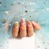 Moon Gauze Lace Mesh Cloth Nail Art  Display Stand Photo Props Manicure Photography Background