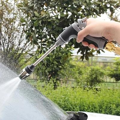 Водяной пистолет высокого давления для мойки автомобилей, регулируемая машина для мойки автомобилей, распылитель для полива, садовый разбрызгиватель для чистки инструмента