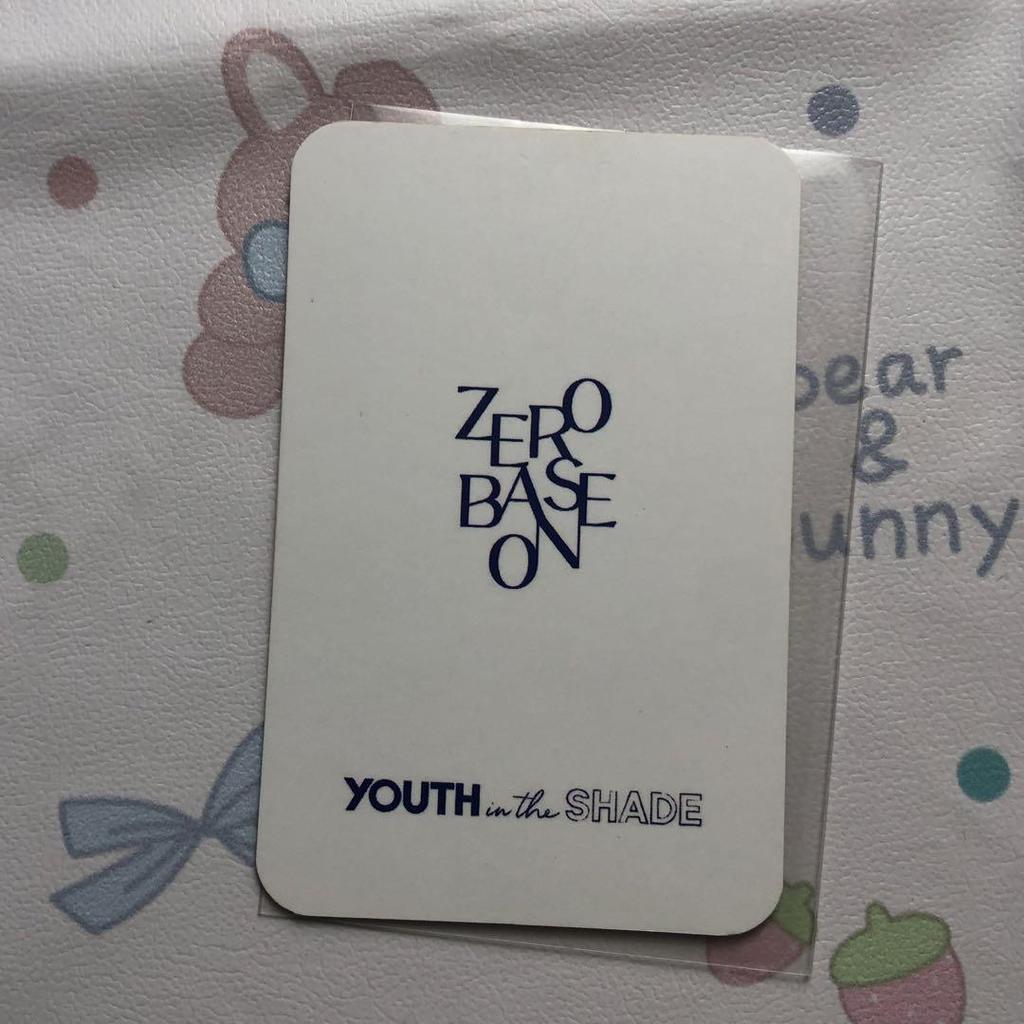 [USED] ZEROBASEONE Kim Gyubin ZB1 2nd week Sanok Zebewan trading card