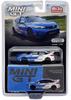 MINI GT X MiJo Exclusives Scale Honda Civic Type R 2023 Pace Car Blue Finished Product 1/64 #3 (Left-Hand Drive)
