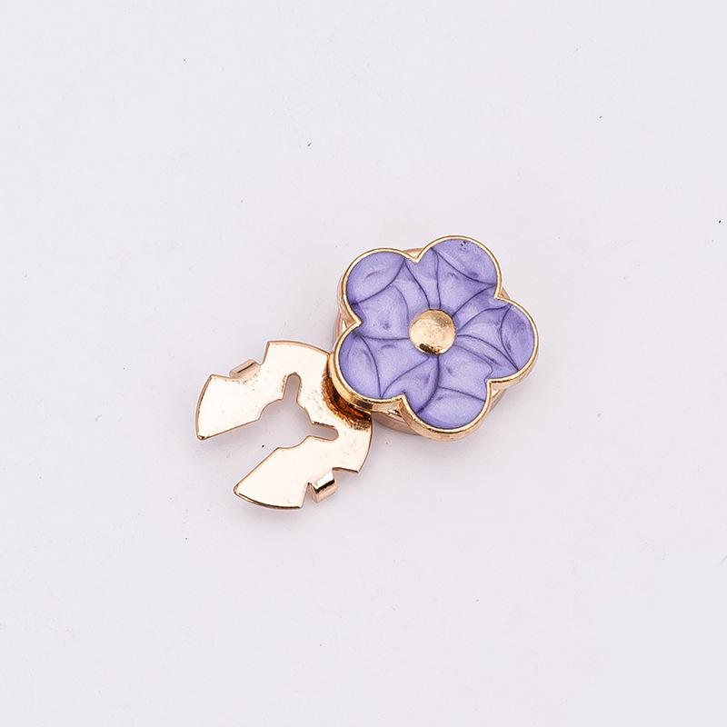 Декоративные запонки и пуговицы для воротника с цветными стразами