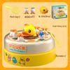B.Duck Little Yellow Duck Parent-Child Educational Bouncing Fishing Toy Gift
