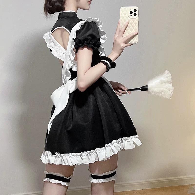 Sex lingerie cute maid halloween dress two-dimensional maid costume cos lolita cosplay costume