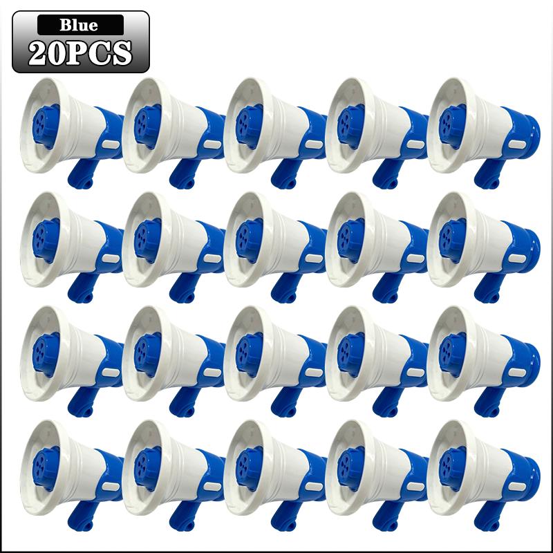 Mini Megaphone with Recording Function Portable Loudspeaker Toy Keychain Funny Novelty Gift for Parties Events Decompression