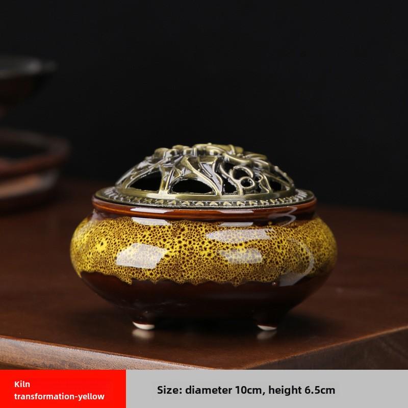 Керамическая курильница Celadon Товары для дома Благовония Путь Печь для сандалового дерева Сниженный ароматизатор