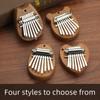 Mini Portable Wooden 8-tone Kalimba High-quality Exquisite Finger Thumb Piano Marimba Music Accessory Pendant Gift