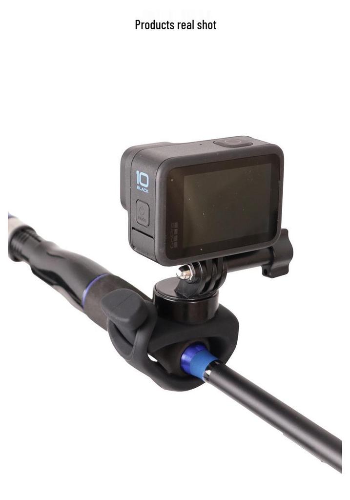 Силиконовое Эластичное Крепление для Камеры DJI Osmo Action - Вращающееся Крепление на Руль для Велосипеда и Прямых Трансляций.