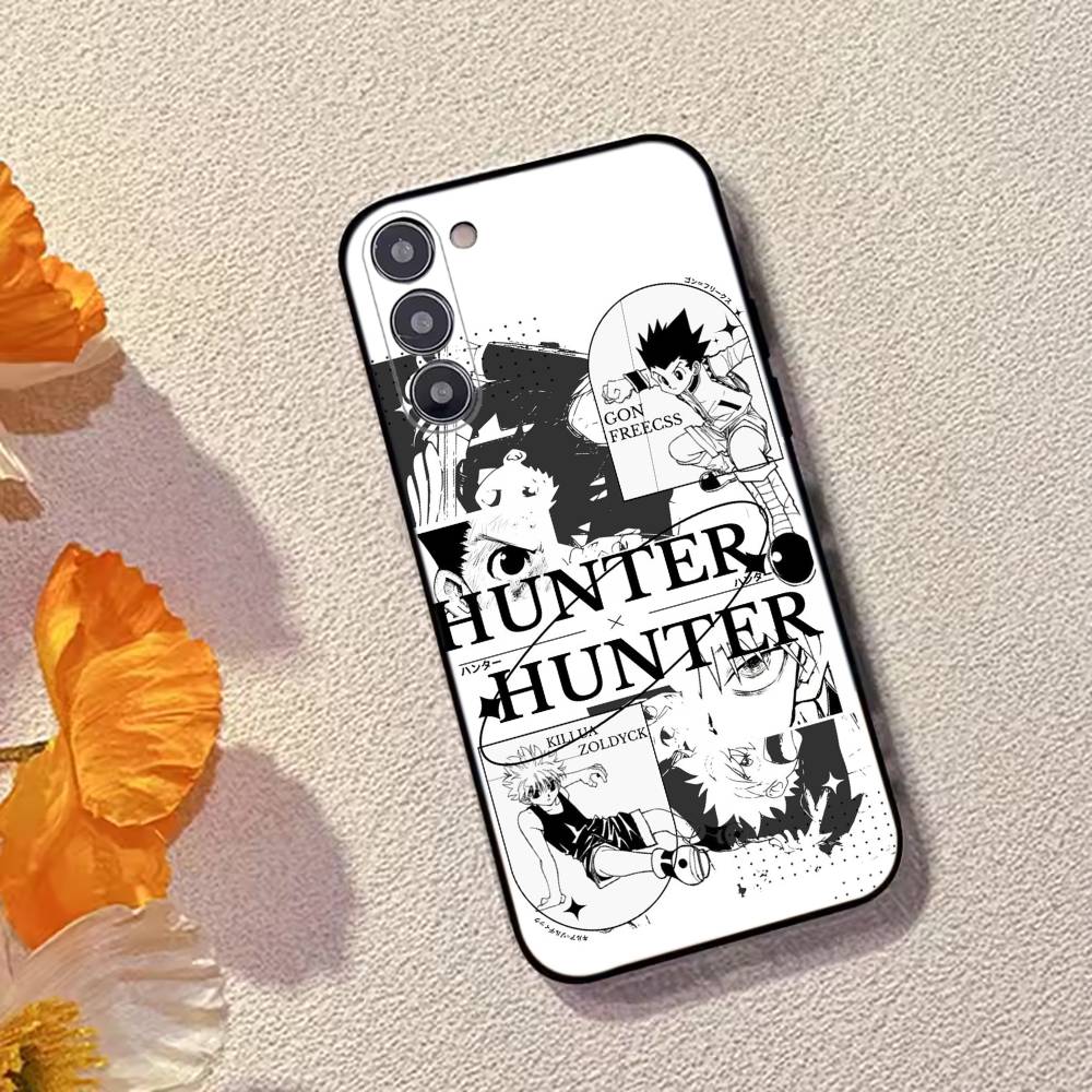 Чехол для телефона H-Hunter X Hunter Аниме для Samsung Galaxy A73, A72, A71, A70, A53, A52, A51, Мягкий силиконовый Черный