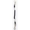 SK11 Safety Cord, Carabiner Type, Black, SSC-05BK