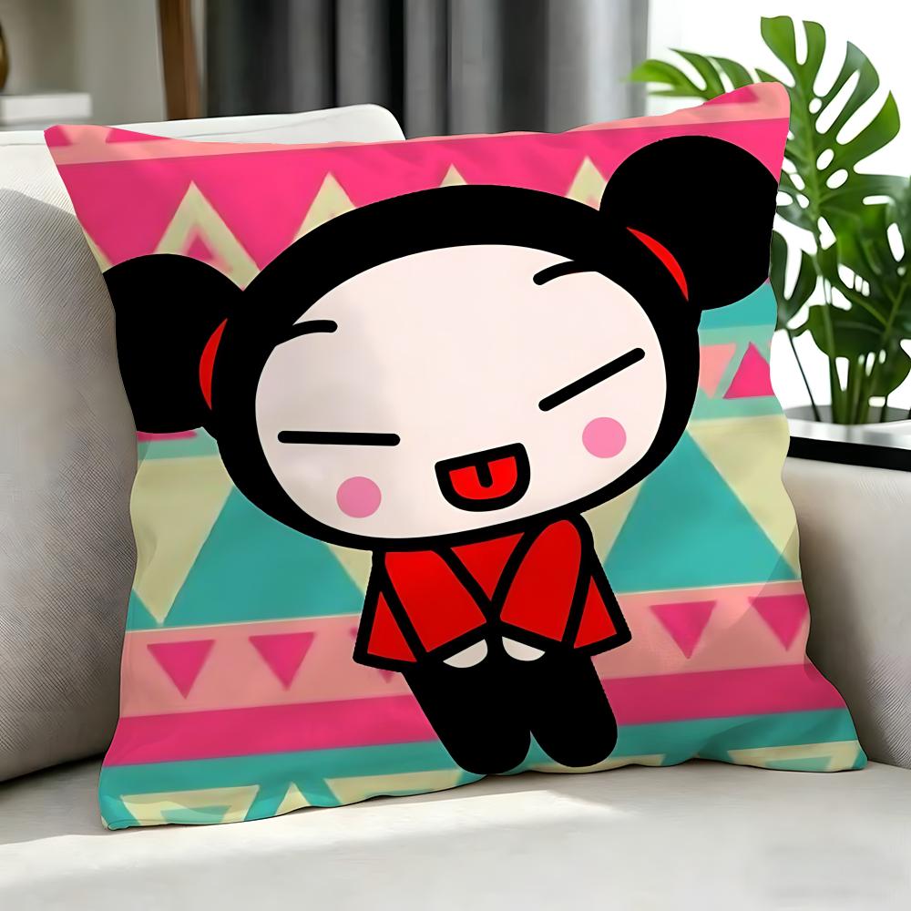 character PUCCA Cushion Cover Cushion Cover Set Pcs x x x Pillowcase Decorative Sofa Home Decor