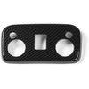 RT-TCZ Front Ceiling Roof Reading Light Lamp Trim Cover Carbon Fiber Interior Accessories for 2009-2022 Ford Mustang (Carbon Fiber Grain)
