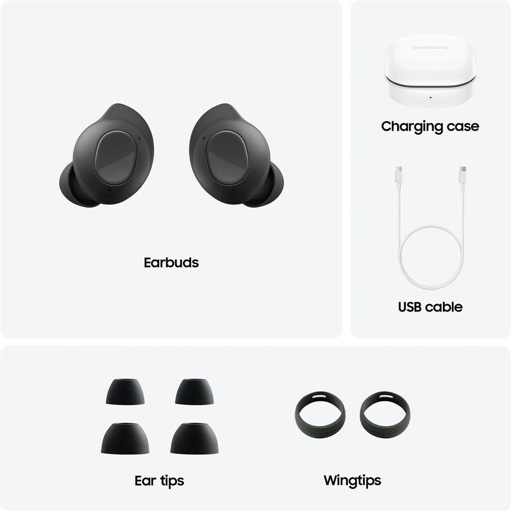 Galaxy Buds FE Bluetooth Earbuds, True Wireless With Charging Case