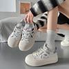 Little White Shoes Women's Spring and Autumn New Versatile Panda Women's Shoes Casual Thick Baseplate Shoes Casual Shoes