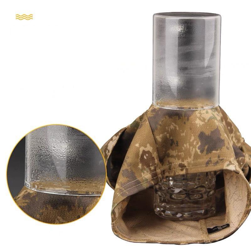 Камуфляжный головной убор, капюшон, пыленепроницаемый платок, мужская солнцезащитная морозостойкая шляпа, теплая маска для лица