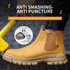 Водонепроницаемые мужские защитные рабочие ботинки со стальным подноском, ударопрочные и устойчивые к проколам, для приключений на открытом воздухе, для походов, тактические ботинки