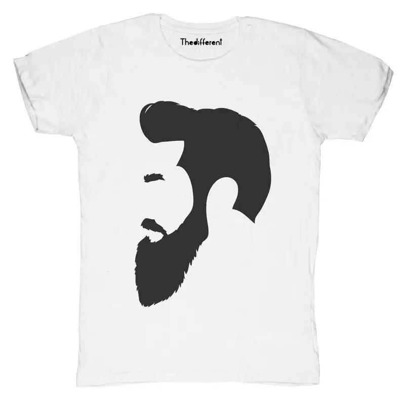 New T shirt Blaze Unisex Outline Beard Hair Idea