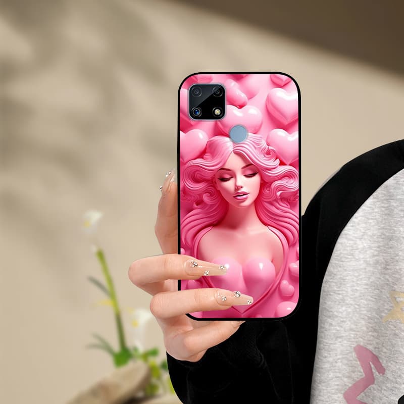 Silicone Phone Case For Realme C25s C25 Cover Painted Soft For Realme C25 C25S C21 C21Y C25Y Phone Case RealmeC25s C 25 s Funda
