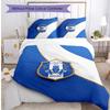Sheffield Wednesday Football Printed 3 Pieces Bedding Set, Comfortable Skin Friendly Bedroom Duvet Cover Set