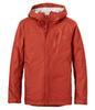 LL Bean Men's Trail Model Rain Jacket, Japan Fit, Size Small, Red Ochre, 1000045526