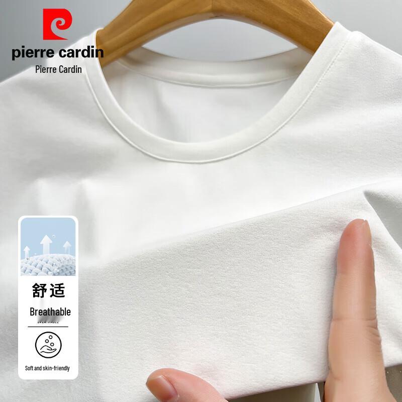 Pierre Cardin Men's Round Neck Short Sleeve T-Shirt