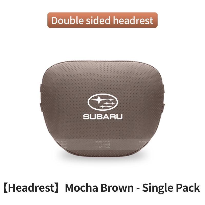 Car Headrest Neck Support Seat Lumbar Cushion Soft Neck Pillow For Subaru Outback Brz Wrx Xv Ascent Forester Impreza Legacy STI PP222