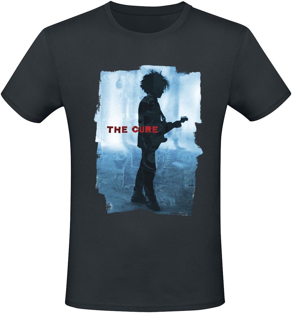 Silhouette The Cure T-Shirt Men Women Vintage Metal Rock Band Graphic Tee 100% Cotton Summer Streetwear Top