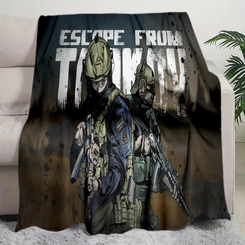 Escape Tarkov Tactical Gear Perfect All Seasons Soft Comfortable Blanket Suitable Sofa Office Nap Travel Birthday Gift Christmas Present