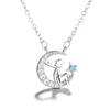 Маленький принц То же ожерелье Женское Корейский мультяшный мальчик Темперамент Студентка Подруга Звезда Луна Цепочка на ключицу