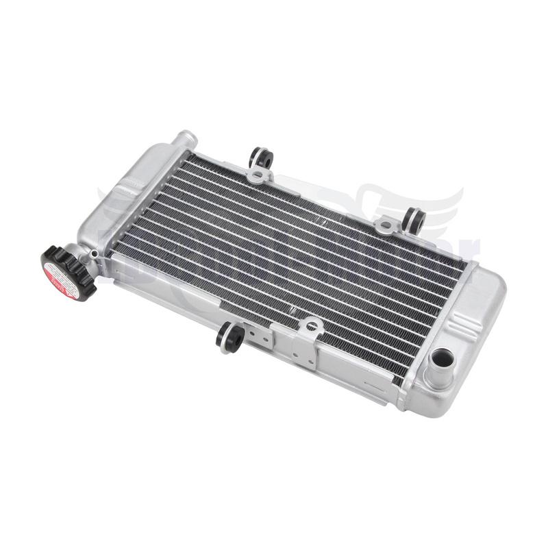 Motorcycle Aluminum Water Tank Radiator Cooler For HONDA CB300F 2015-2018 CBR300R 2015-2022 CBR250R 2011-2013 19010-KYJ-305