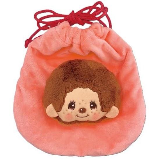 Unic Mascot Pouch Monchhichi-chan Approximately MC-0010GL