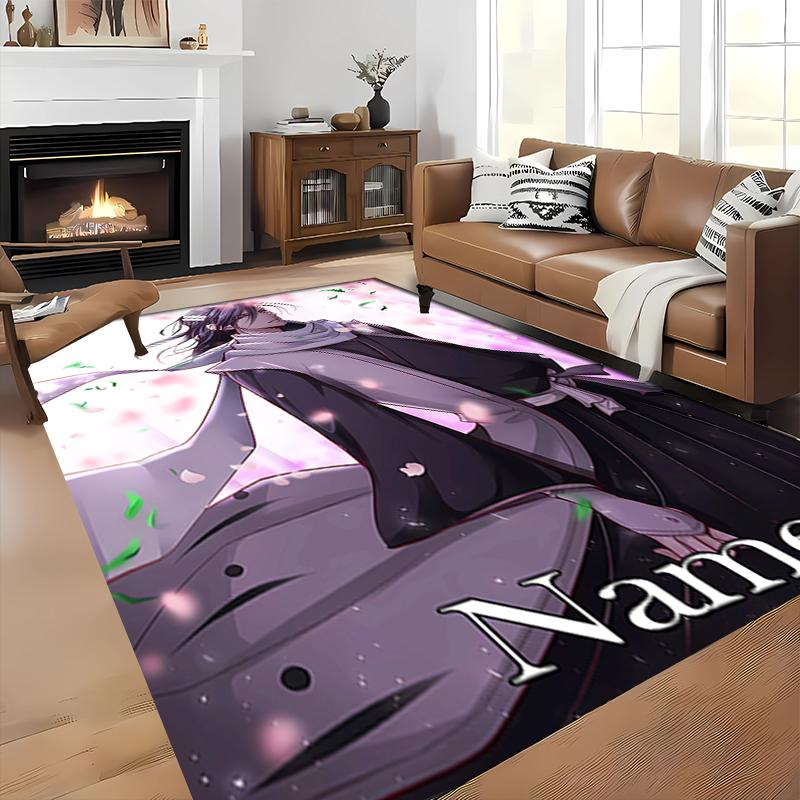 Custom personalization Byakuya Kuchiki Area Rug - Perfect For Kitchen, Bathroom,Laundry Room Decor Large Size Available,Gift All Seasons