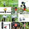 200FT Automatic Irrigation System with 1/2 Inch Hose 1/4 Inch Distribution Tubing Automatic Garden Watering Misting System