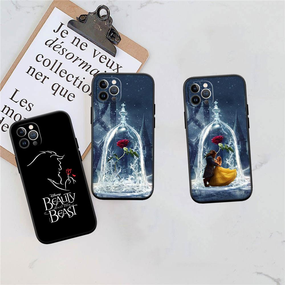 CJ18 Beauty and the Beast Soft Shell Phone Case for Samsung Galaxy S20 S21 S22 Ultra FE + Plus A21S A22 A24 A25 A26 A30 A30S A31