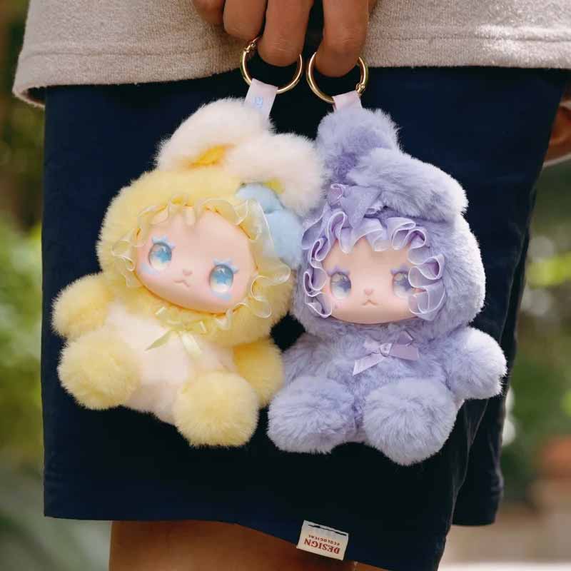 Lovely Emma Bunny Alliance Series Plush Blind Box Soft Comfortable Sleep Companion Doll Bedhead Ornament Toys Mystery Box Gifts