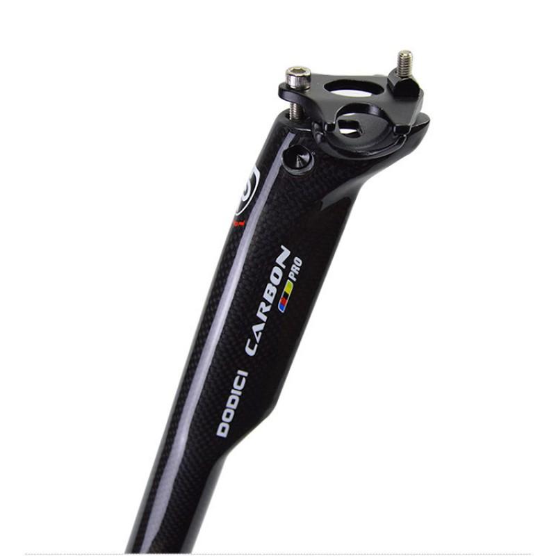 DODICI Carbon Fiber Aero Seatpost Road Mountain Bikes 3K Glossy Finish Lightweight Bike Seat Tube