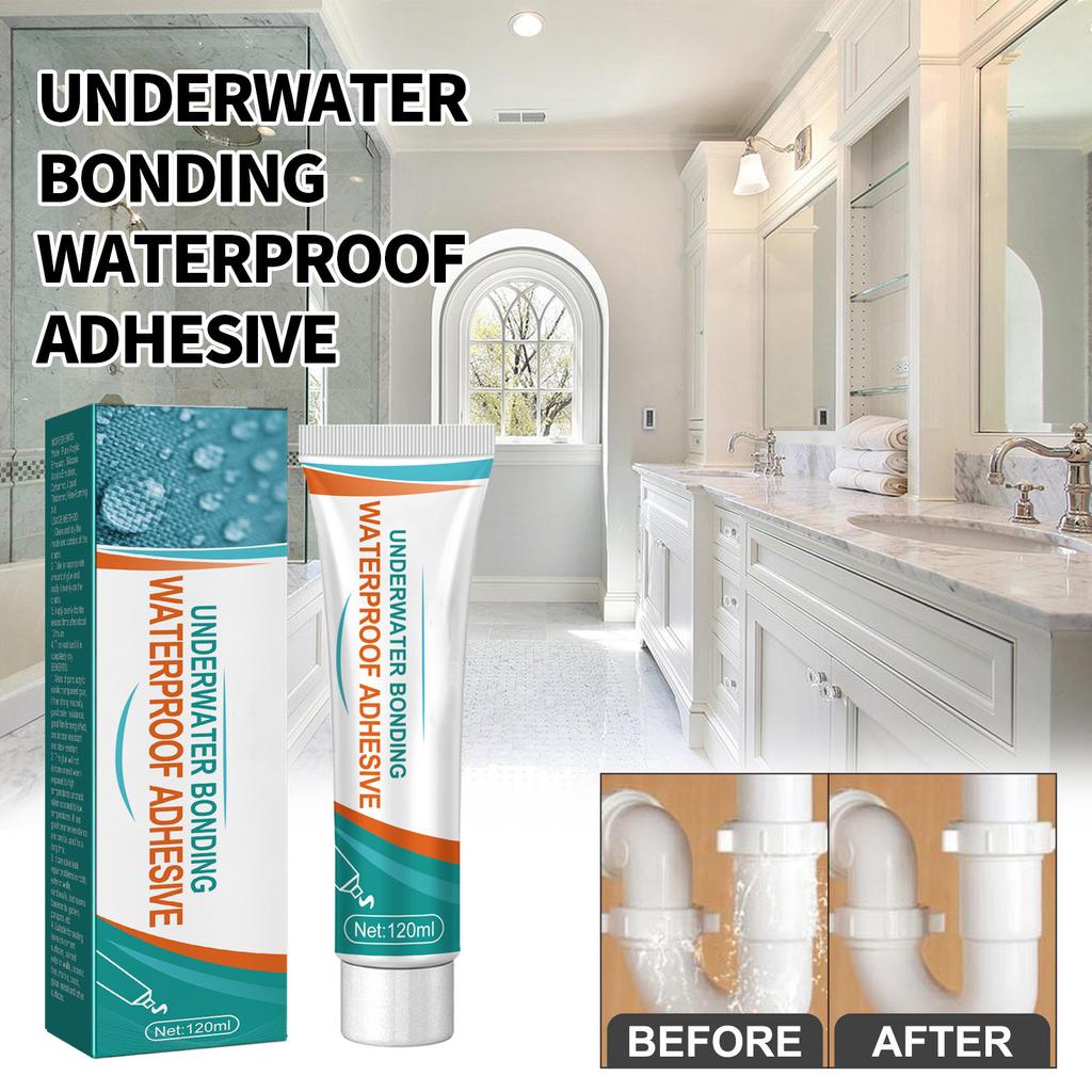 120 мл подводного склеивания водонепроницаемый клей для ремонта течей трещин подводного оборудования водопровода аквариума бассейна