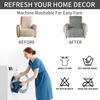 Recliner Sofa Cover Flannel Plush Chair Covers Armchair Slipcovers with Pockets Relax Non Slip Couch Slipcovers Sofa Protector