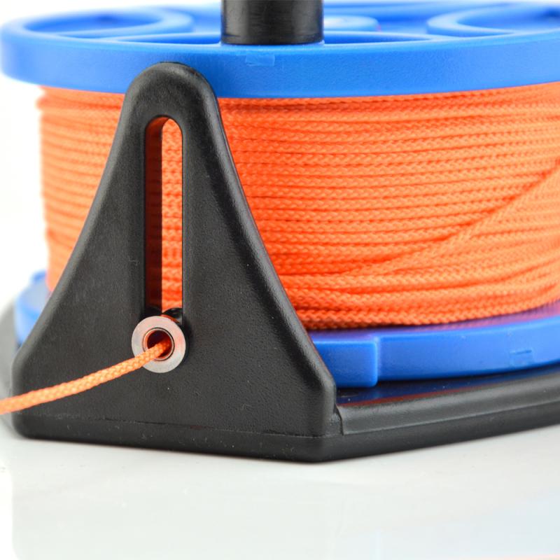 150/249 футов катушка для подводного плавания с затонувшей катушкой, катушки с леской для пальцев, пещерная катушка с ручкой, снаряжение для подводного плавания, водных видов спорта