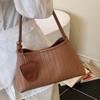 2025 Summer New French Oblique Span Bag Trendy Hand Bag Fashion Woven Shoulder Underarm Baguette Mother Bag Women