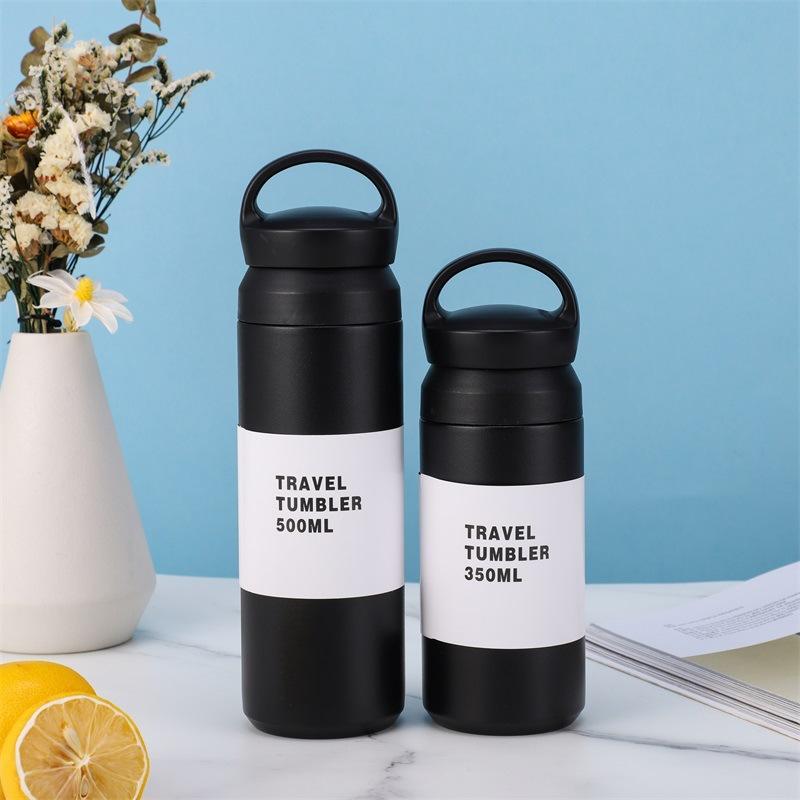 Вакуумная чашка из нержавеющей стали для студентов, переносная чашка для использования на открытом воздухе, мужская и женская переносная кофейная чашка