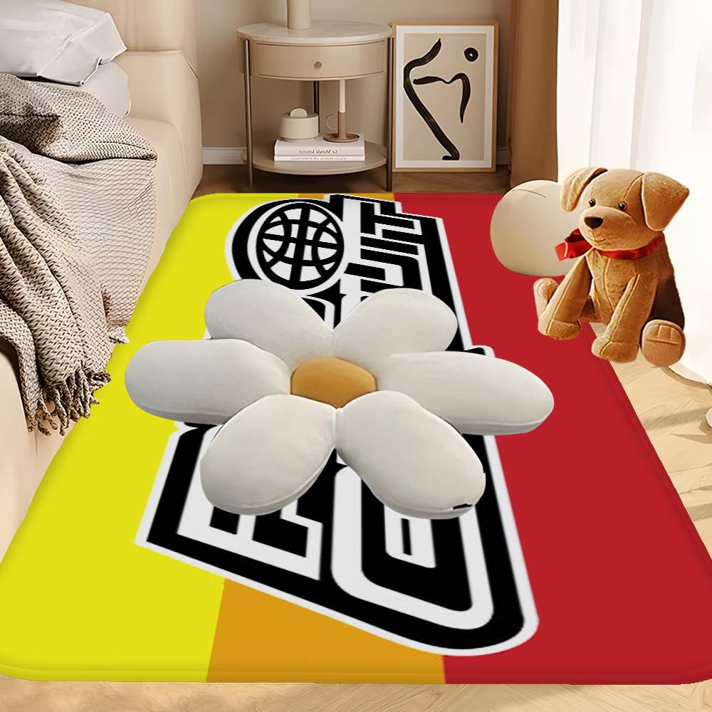 Motorcycle Garage Pro Circuit Room Mats Retro Multiple Choice Living Room Kitchen Rug Non-Slip Welcome Rug