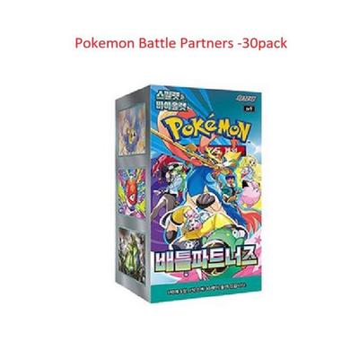 Коллекционная карточная игра Pokémon – Расширение «Боевые партнеры» – Бустер / Коробка – Официальная ККИ Pokémon -30 бустеров