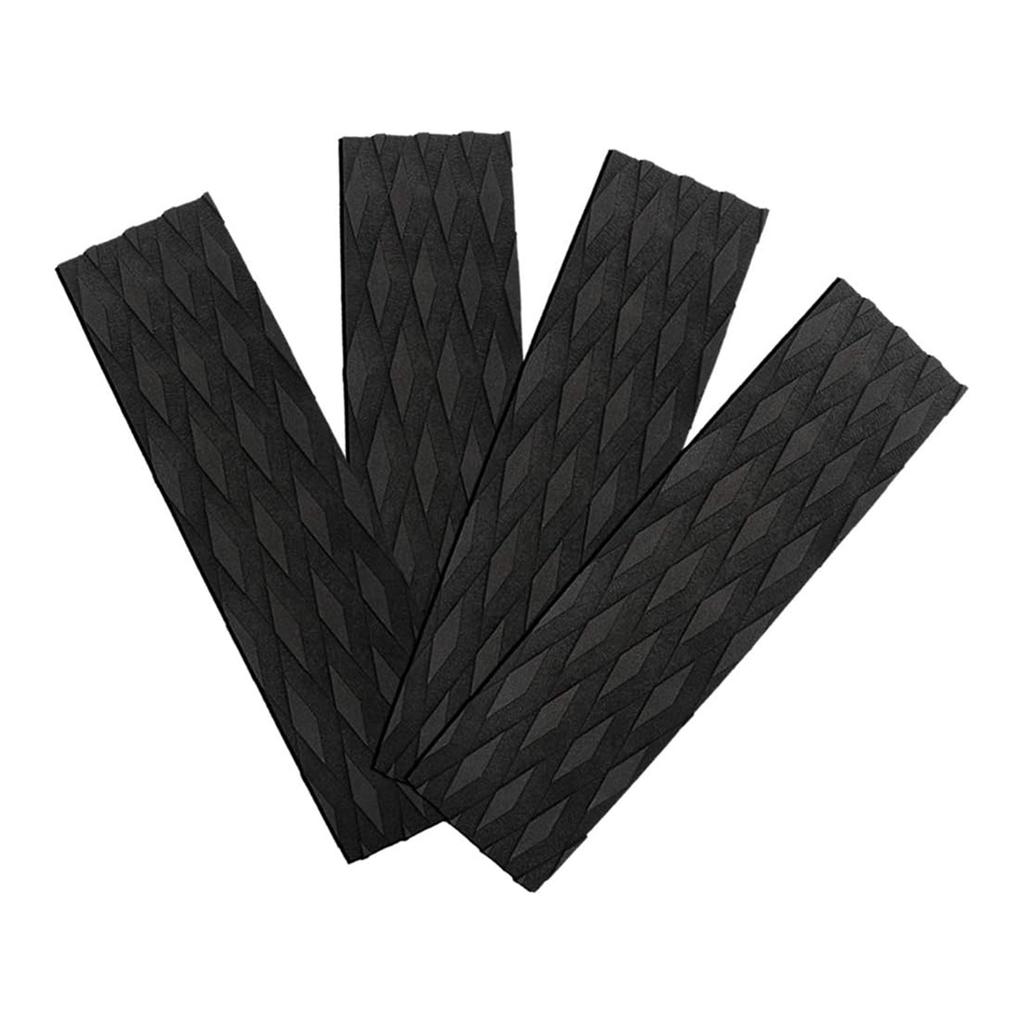 4 шт. Коврики для сцепления с доской для серфинга, Коврики для сцепления с декой доски для серфинга, Нескользящий коврик для деки, Замена, Аксессуар для серфинга