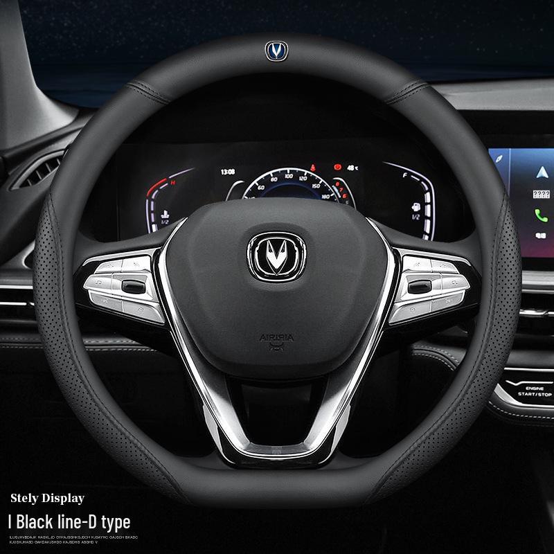 Идеально подходит для genuine leather рулевых колес Changan CS75 Plus, Eado XT, CS35, CS55, Oushang X5, X7 и Unit.