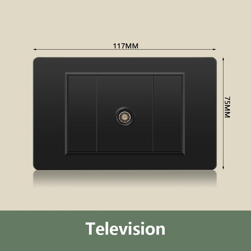 Электрическая розетка европейского корейского стандарта 220 В настенный светильник выключатель питания с USB Type-C 20 Вт интеллектуальная розетка для быстрой зарядки ПК панель ТВ ТЕЛ